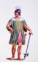 Soldat från Danmark, 1780